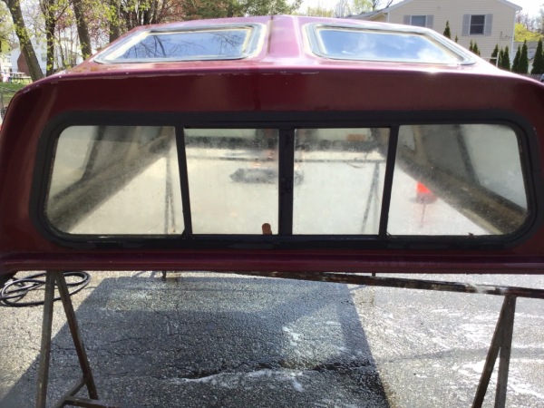 wedge style cap for Ford f-150 8'  bed regular cab 1997-2003